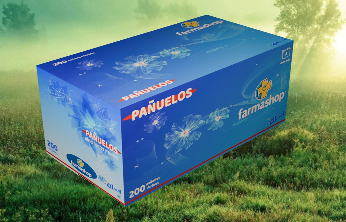 Private Label Facial Tissues for Farmshop