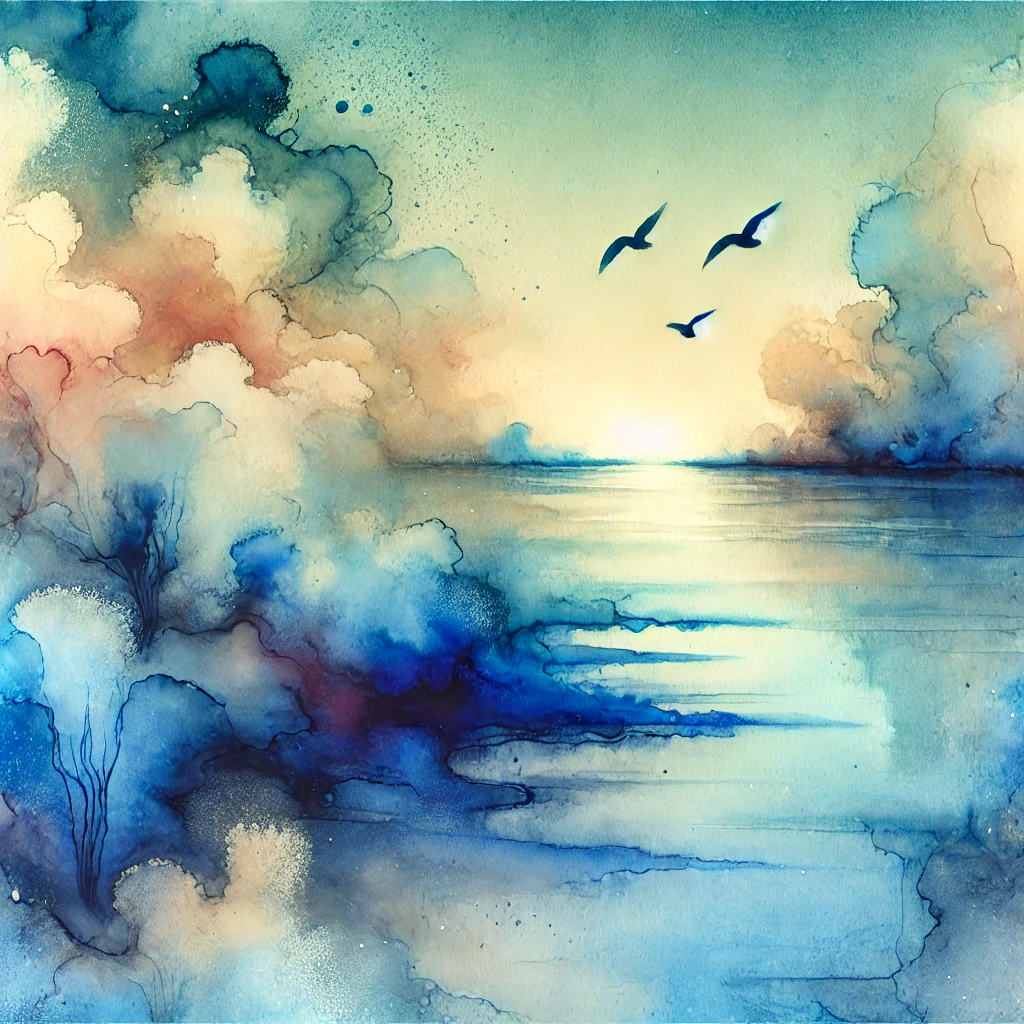 Watercolor Horizon